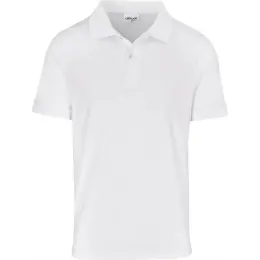Mens Recycled Promo Golf Shirt White